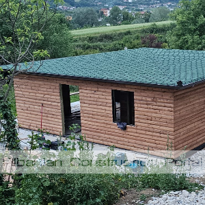 Ndertim shtepi druri Ndertim shtepi druri